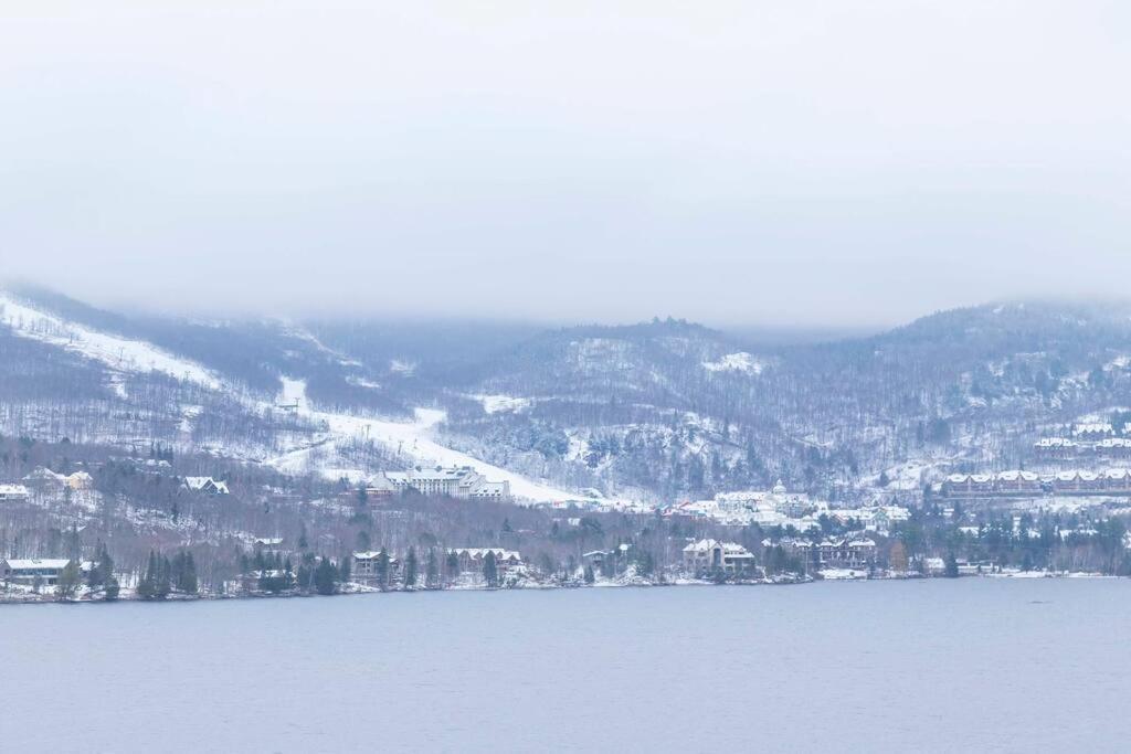 Serenity By The Slopes: Tremblant Waterfront Condo Mont-Tremblant Exterior foto